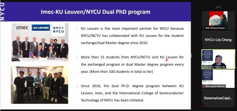NYCU Cooperates with NUS and Other Schools to Create an Immersive Online Space with the Assistance of International Partners